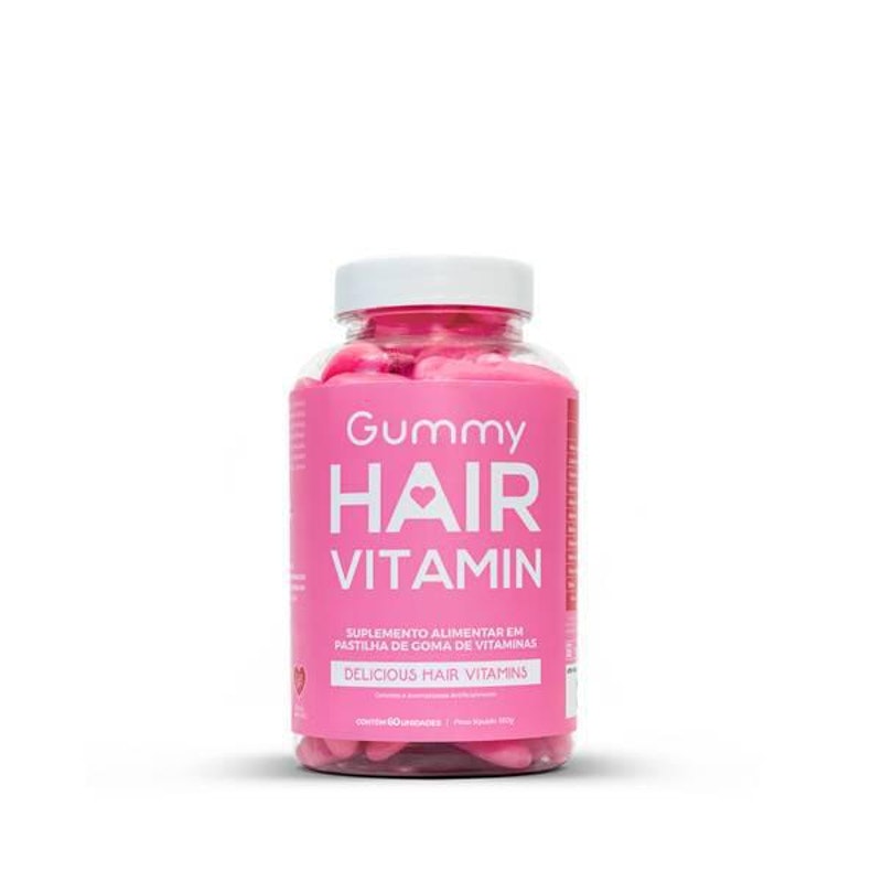 Gummy Hair - Gomas Vitamina Para Cabelo E Unha -  60 Gomas