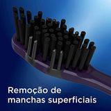 Escova Dental Oral B Complete Charcoal 5 Ações Com Carvão 2 Unidades