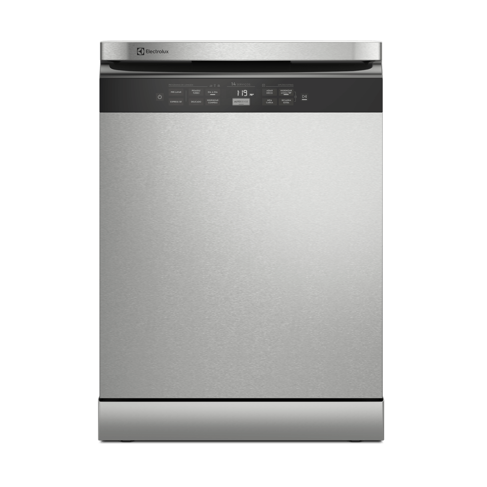 Lava Louças Electrolux 14 Serviços Inox com Função Higienizar (LL14X) 127V