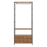 Guarda-roupa Closet Modulado 2 Gv Steel Vermont