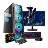 PC Gamer Completo i5 8GB SSD 240GB HD 1TB Placa de Vídeo 4GB