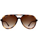 Óculos Solar Ray-ban Rb4376 710/13 57-16 145 Marrom
