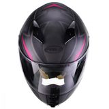 Capacete Peels Icon Fast Preto Fosco/rosa 58