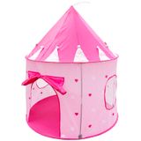 Barraca Infantil Rosa Castelo Das Princesas Dobrável Dm Toys