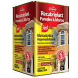 Tinta Imperemeab. Para Paredes E Muros, Recubriplast 18 Lt