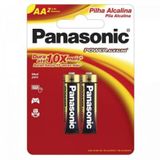 Pilha Alcalina Aa Blister com 2 Panasonic