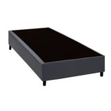 Cama Box Base Solteiro Universal Courano Gray 88x188x20 Costa Rica