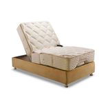 Cama Box Reclinavel Solteirao Colchao C Massagem Herval Mh 1430 Box Regulavel 101x203x52