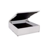 Cama Box Bau Casal Universal Courano White 138x188x35 Ortobom