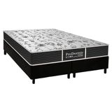 Cama Box King Colchao Molas Probel Prolastic Sleep Base Crc Courano Black 193x203