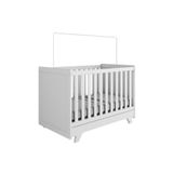 Berco Mini Cama Infantil Retro 2 Em 1 Branco Peroba