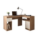 Mesa De Computador Nilo C 1 Porta E 1 Gaveta Buriti Off White Caemmun