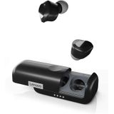 Lenovo True Wireless Earbuds Bluetooth 5.0 Ipx5 À Prova D&#39;água Com Carga Rápida Usb-c E Microfone Embutido Para Trabalho/viagem/academia (pr