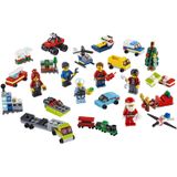 Lego City Advent Calendar, Inclui 6 Personagens