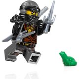 Lego Ninjago Minifigure - Cole Hands Of Time (limited Edition Foil Pack)