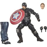 Hasbro Marvel Legends Série Gamerverse 6 Polegadas Stealth Stealth Captain America Action Figure Toy, Idades 4 E Acima