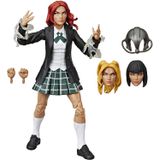 Hasbro Marvel Legends Série 6 Polegadas Figura De Ação Colecionável Stepford Cuckoos Brinquedo, Design Premium E 5 Acessórios