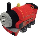 Thomas And Friends Plush Stuffed James Pillow Buddy - Kids Super Soft Polyester Microfiber, 15 Inch (produto Oficial Da Mattel)