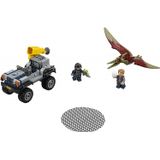 Lego Jurassic World Pteranodon Chase 75926 Building Kit (126 Peças) (descontinuado Pelo Fabricante)