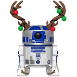 Funko Pop Star Wars: Holiday - R2d2 Com Antlers Collectible Figure, Multicolor