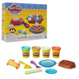 Massinha de Modelar Play-Doh Kitchen Creations Tortas 4 Potes Sortidos 3 Anos+ Hasbro - B3398