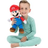 Franco Kids Cama Macia Pelúcia Mini Cuddle Pillow Buddy, One Size, Super Mario,pc1338