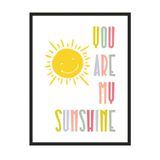 Quadro Decorativo My Sunshine Branco