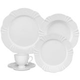 Aparelho De Jantar 30 Peças Soleil White 002965 Oxford