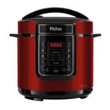 Panela De Pressão Elétrica Philco 6L Linha Cozinha PPP01 220V Antiaderente