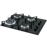 Fogão Cooktop 4Q Tripla Chama Frequência 50-60Hz Fischer