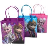 Disney Frozen Party Favor Goodie Small Gift Bags 12
