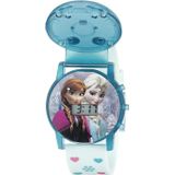 Disney Kids\' Fzn3821sr Digital Display Analog Quartz Blue Watch