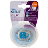 Chupeta Ultra Air Elefante Philips Avent - Scf086/78  Azul