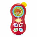 Celular Musical Com Luz Telefone Do Bebe Winfun