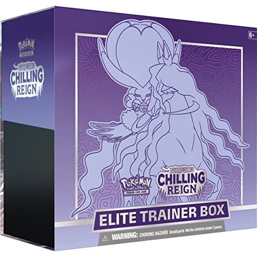 Pokemon Sas6 Chilling Reign Shadow Elite Caixa De Treinador