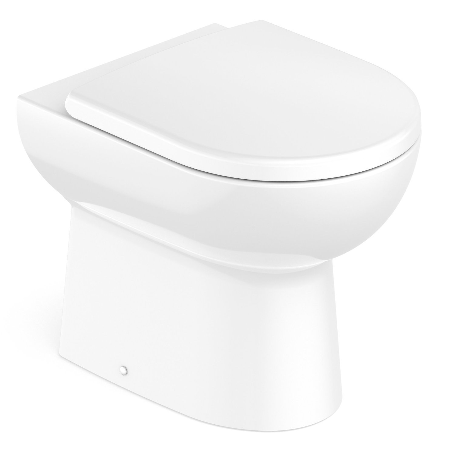 Vaso Sanitário Convencional Com Assento Soft Close Smart Celite Branco Brilhante