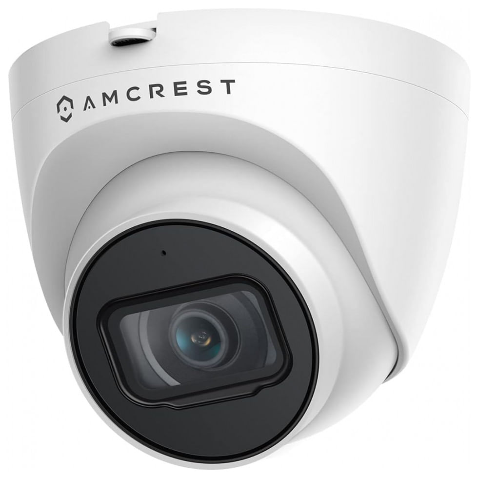 Camera De Seguranca Amcrest 5mp Ultra Hd Com Microfone Embutido E Lente De 2,