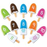 Recursos De Aprendizagem Números De Lanches Inteligentes, Jogos De Matemática Para O Jardim De Infância, Brinquedo De Motor Fino, Conjunto De 10, Ida