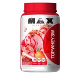 Max Titanium Top Whey 3w 900g Iogurte Com Morango