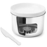 Aparelho De Fondue Forma Brie - 4 Peças