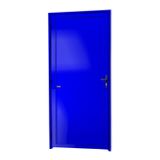 Porta De Alumínio Lambril Super 210cm X 80cm Brimak Azul