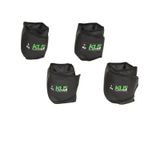 Kit Tornozeleira Caneleira Courvin De Peso 2kg 3kg 4kg 5kg