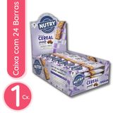 Barra De Cereal Nutry Avelã Com Chocolate - 1 Dp Com 24 Unidades De 22g