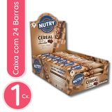 Barra De Cereal Nutry Bolo De Chocolate - 1 Dp Com 24 Unidades De 22g