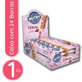 Barra De Cereal Nutry Frutas Vermelhas - 1 Dp Com 24 Unidades De 22g
