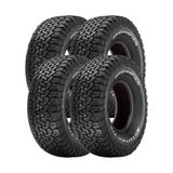 Jogo 4 Pneus Bfgoodrich Aro 17 All Terrain T/a Ko2 Lt 265/70r17 112/109s 8 Lonas - Letras Brancas