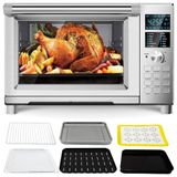 Forno Eletrico De Bancada 12 Em 1 Com 30 Litros De Capacidade E Funcao Airfyer, 110v 1750w, Nuwave Bravo