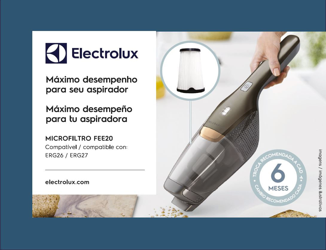 Kit Filtro Para Aspiradores Ergorapido (fee20) Electrolux Kit Filtro Para Aspiradores Ergorapido (fee20)