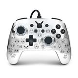 Controlador Com Fio Aprimorado Powera Para Nintendo Switch - Pikachu Black &amp; Silver