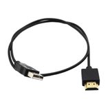 Adaptador Divisor De Cabo Usb 2.0 Macho Para   Macho 50 Cm